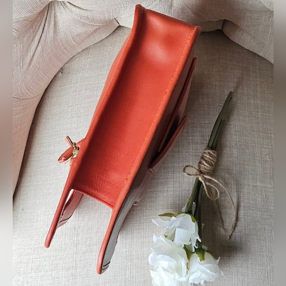 Vintage Coach Bonnie Cashin Metro Stroll Tote Bag # 9004 ( Coral Pink ) - Picture 5 of 15